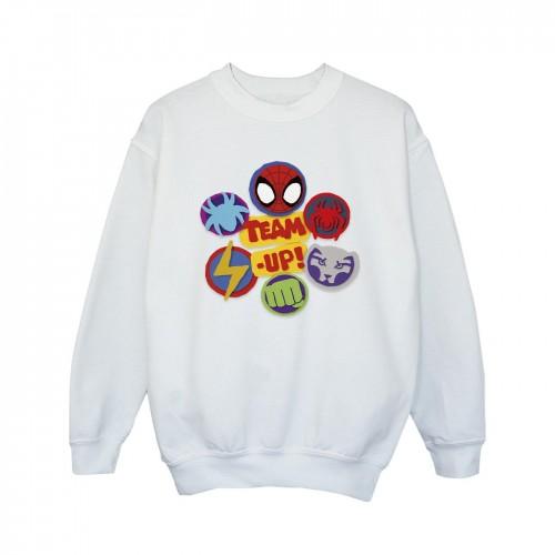 Marvel Girls Spidey en zijn geweldige vrienden werken samen sweatshirt