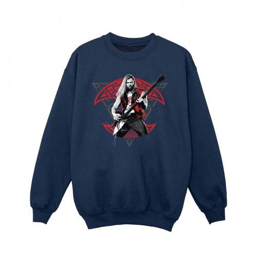 Marvel Girls Thor Love en Thunder Solo Gitaar Sweatshirt