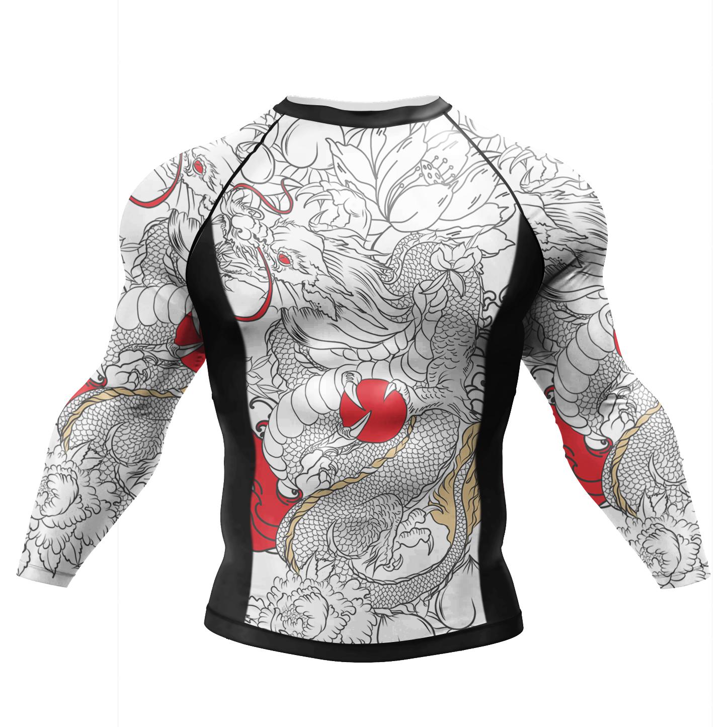 Xuhaijian02 Cody Lundin Tattoo Heren Gym Compressie T-shirt Mannelijke Sublimatie Lange Mouw Rashguard BJJ jiu jitsu Boks Jersey Aangepast