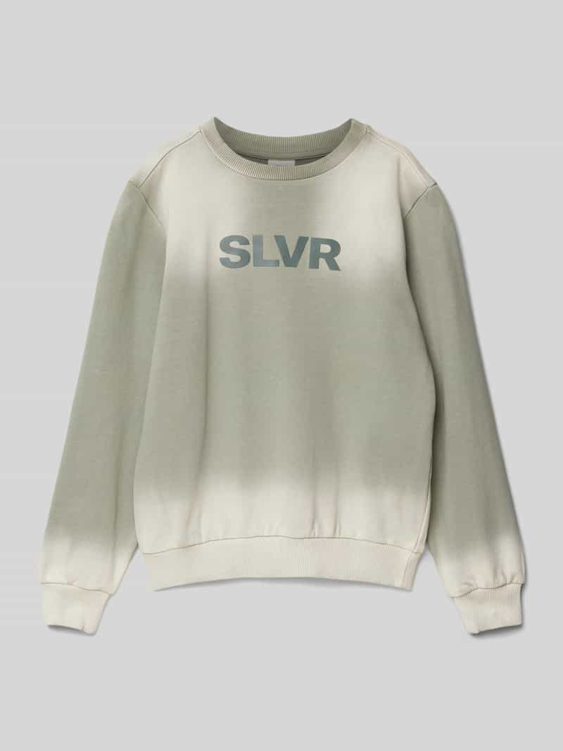 S.Oliver RED LABEL Regular fit sweatshirt van puur katoen met sprayeffect