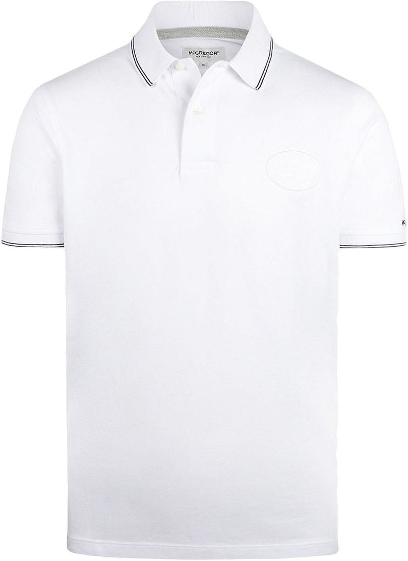 McGregor Poloshirt Tipping Wit