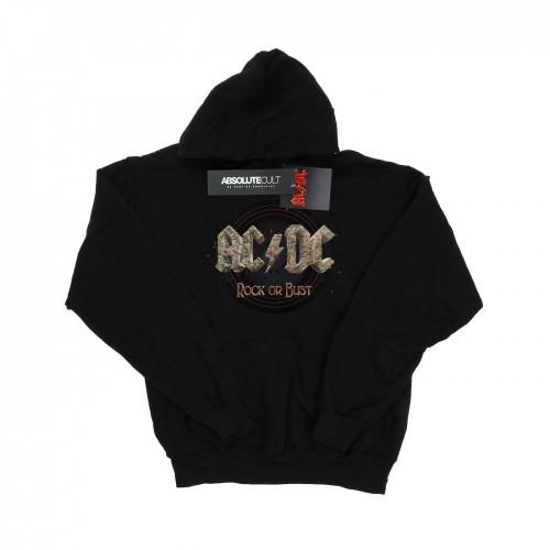 AC/DC Rock- of buste-hoodie voor heren L zwart