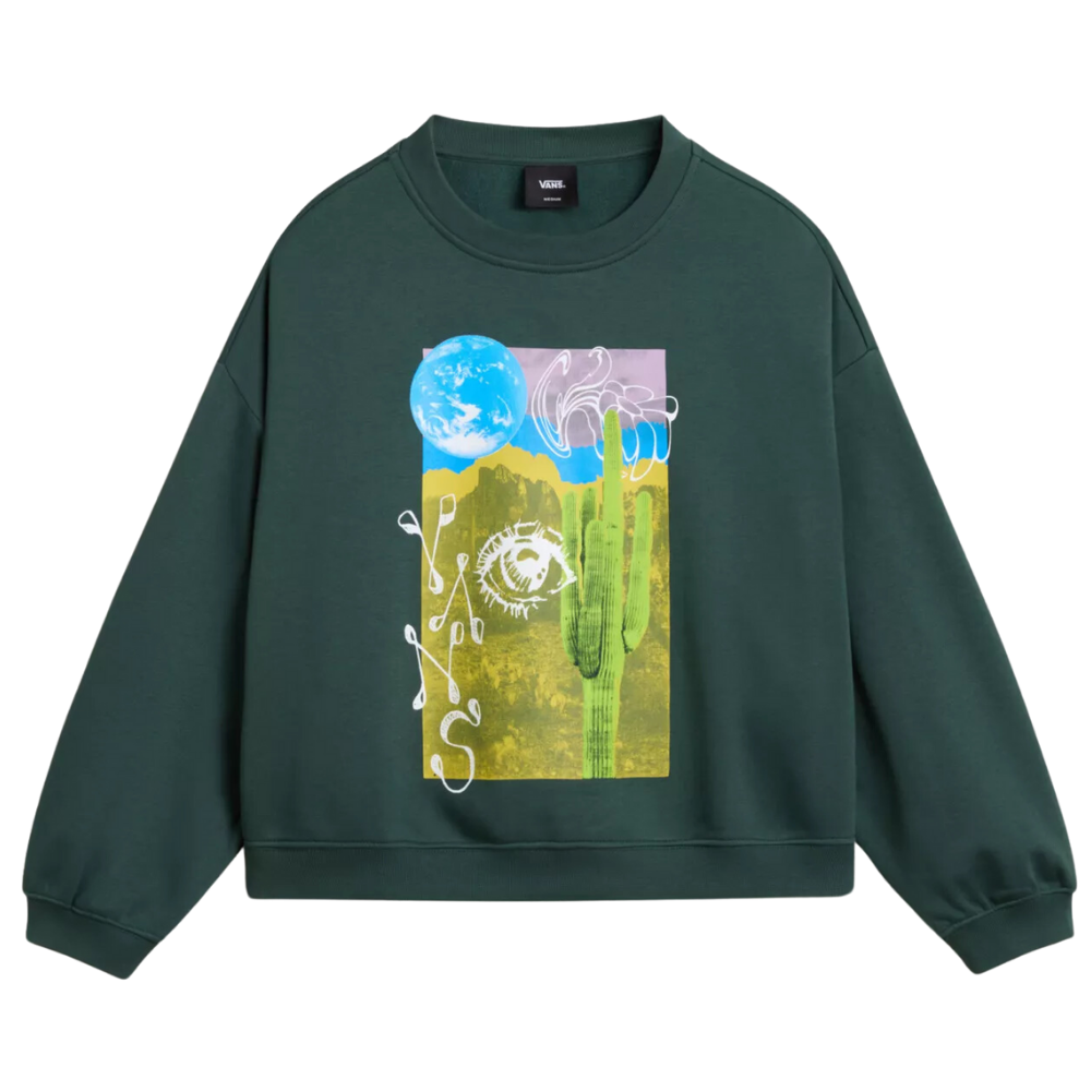 Vans Kids Phoenix Crew Sweatshirt Green Gables