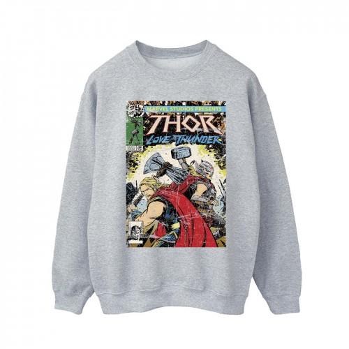 Marvel Thor Love en Thunder Vintage poster-sweatshirt voor heren