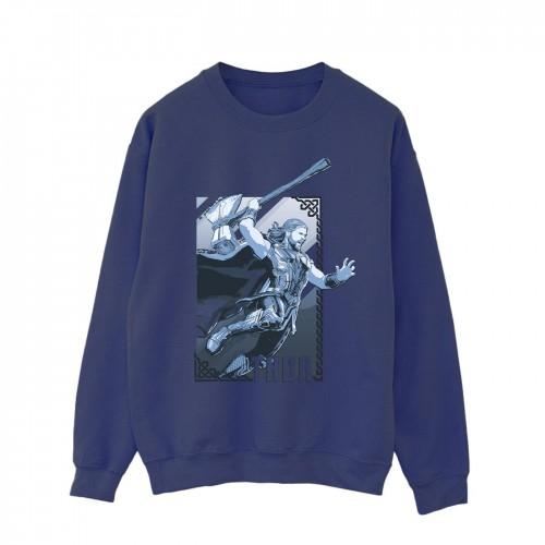 Marvel Thor Love en Thunder Attack-sweatshirt voor heren