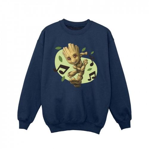 Marvel Girls Guardians of the Galaxy Groot Muzieknoten Sweatshirt