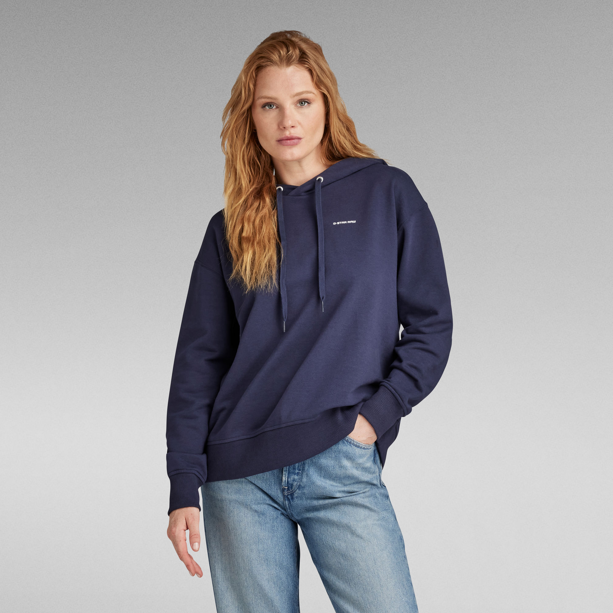 G-Star RAW Graphic Core Hoodie - Donkerblauw - Dames