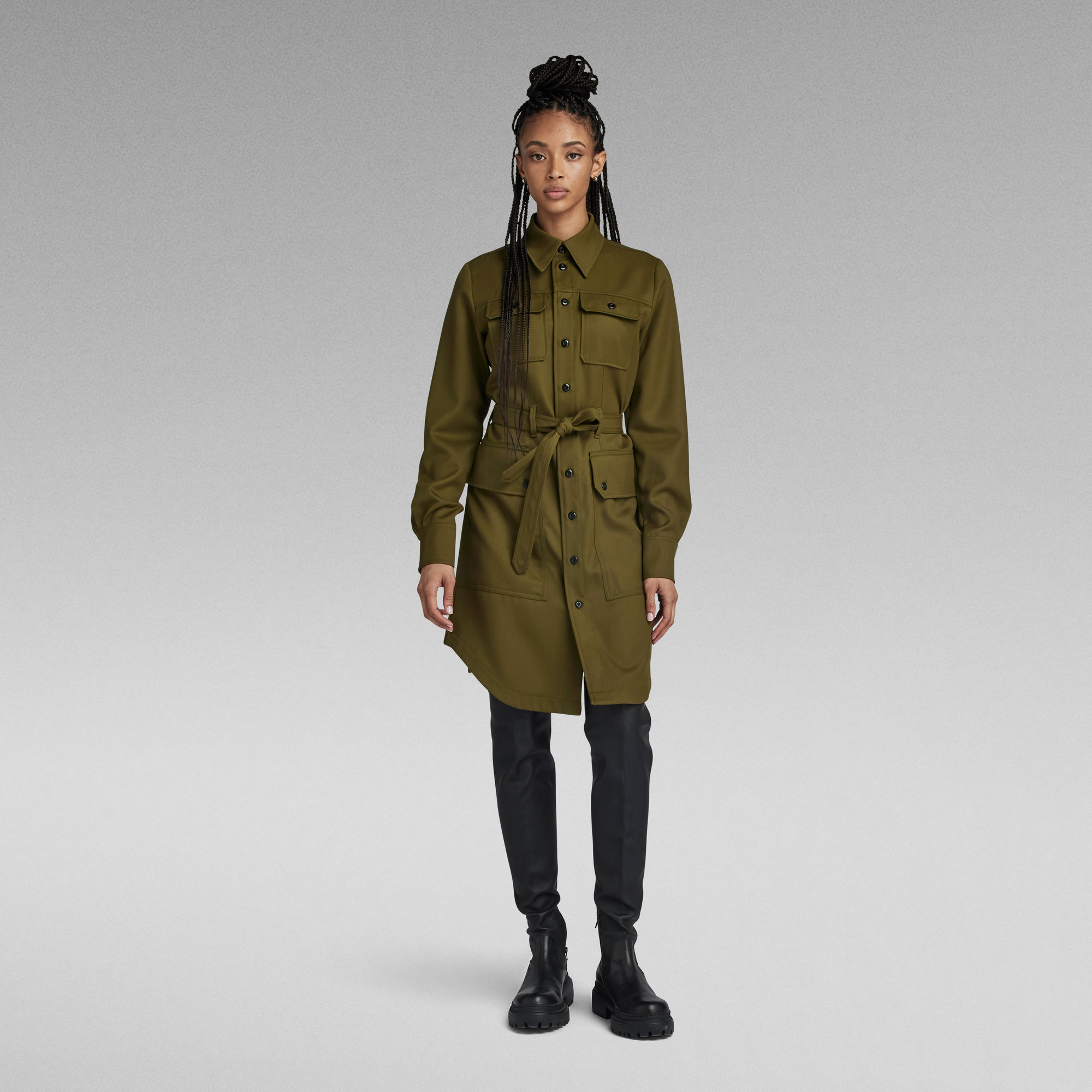 G-Star RAW Military Blousejurk - Groen - Dames