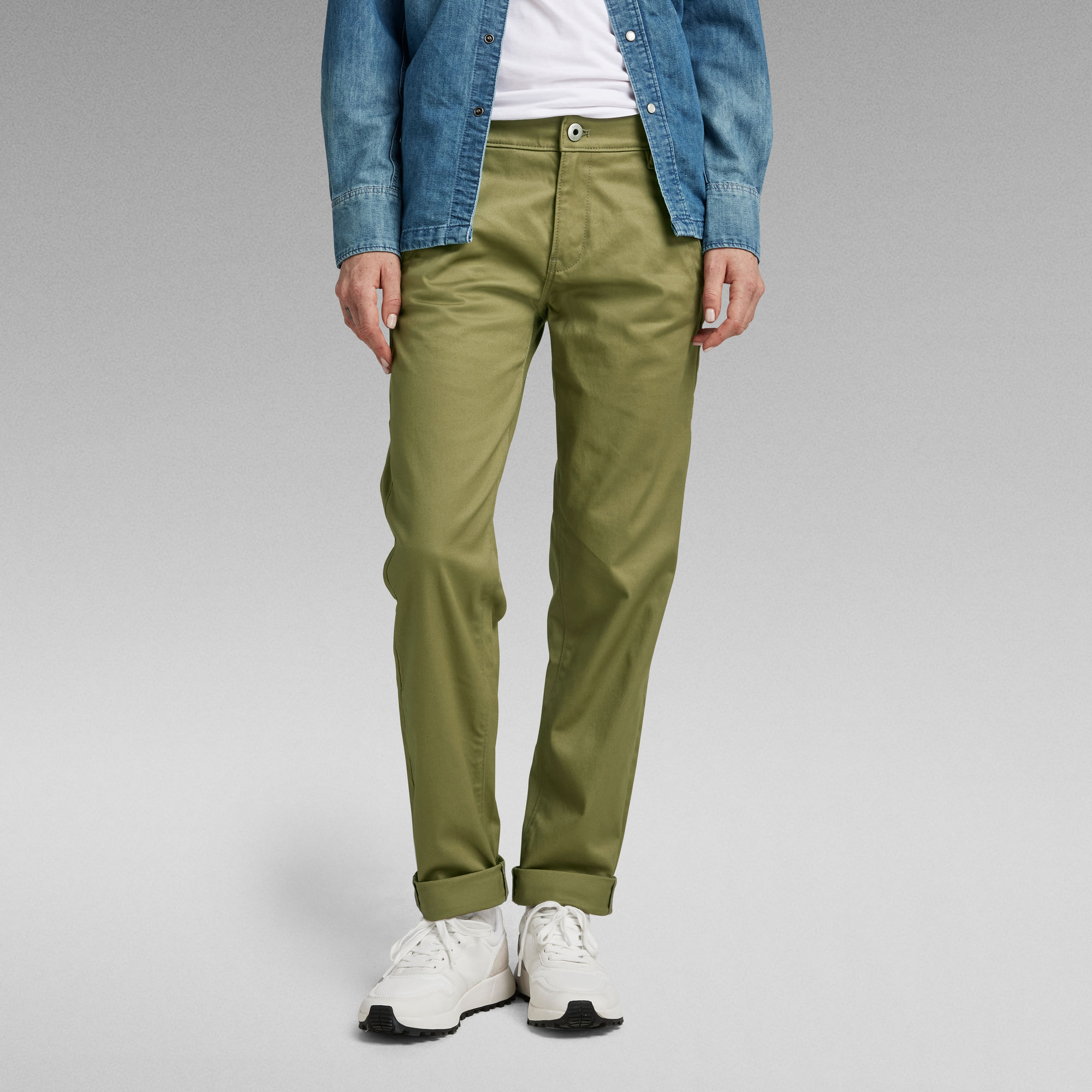 G-Star RAW Kate Boyfriend Chino - Groen - Dames