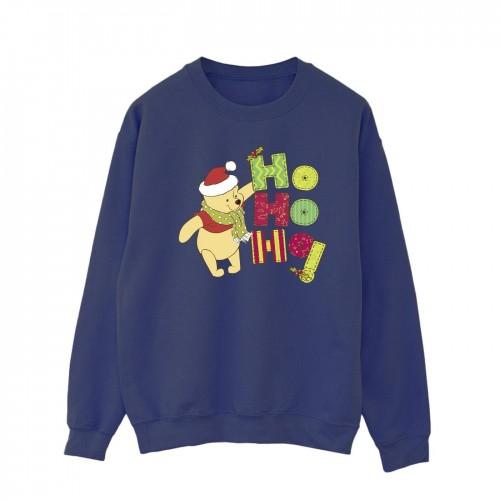 Disney Heren Winnie de Poeh Ho Ho Ho Sjaal Sweatshirt