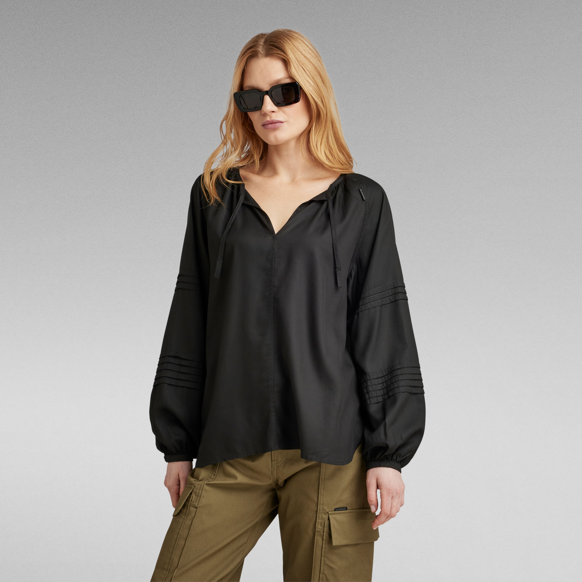 G-Star RAW Scoop Top - Zwart - Dames