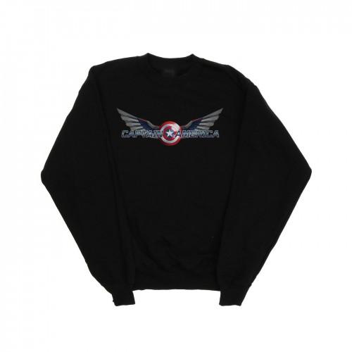 Marvel Heren Falcon en de Winter Soldier Captain America Logo Sweatshirt