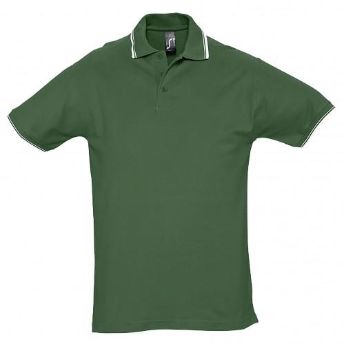 SOLS Heren Practice Tipped Pique poloshirt met korte mouwen