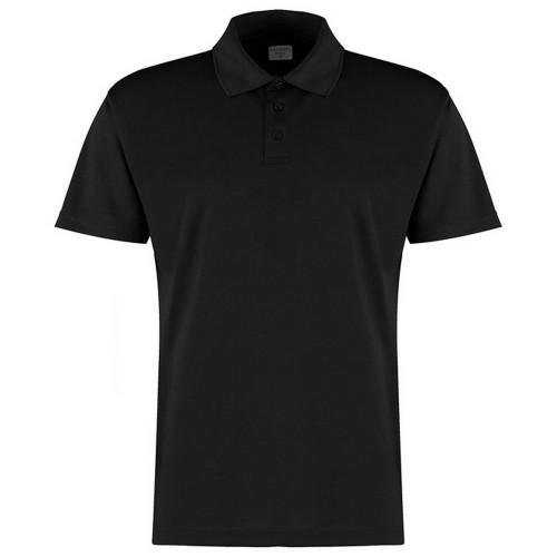 Kustom Kit Heren micro mesh poloshirt met korte mouwen