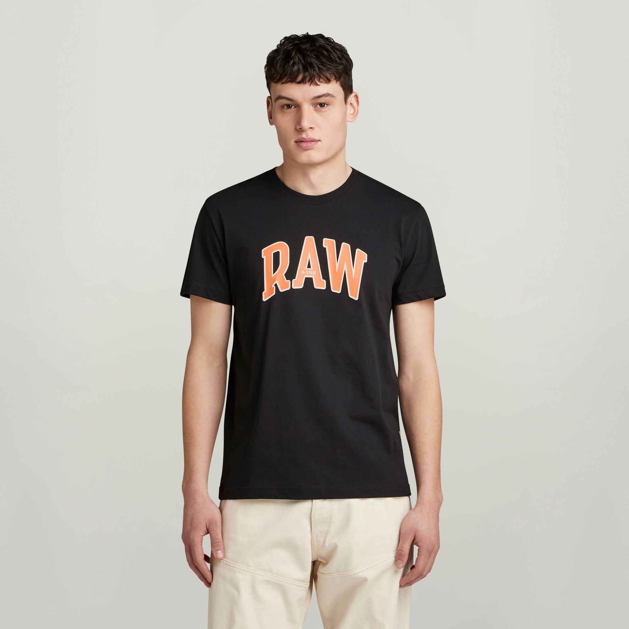 G-Star RAW Puff RAW Graphic T-Shirt - Zwart - Heren