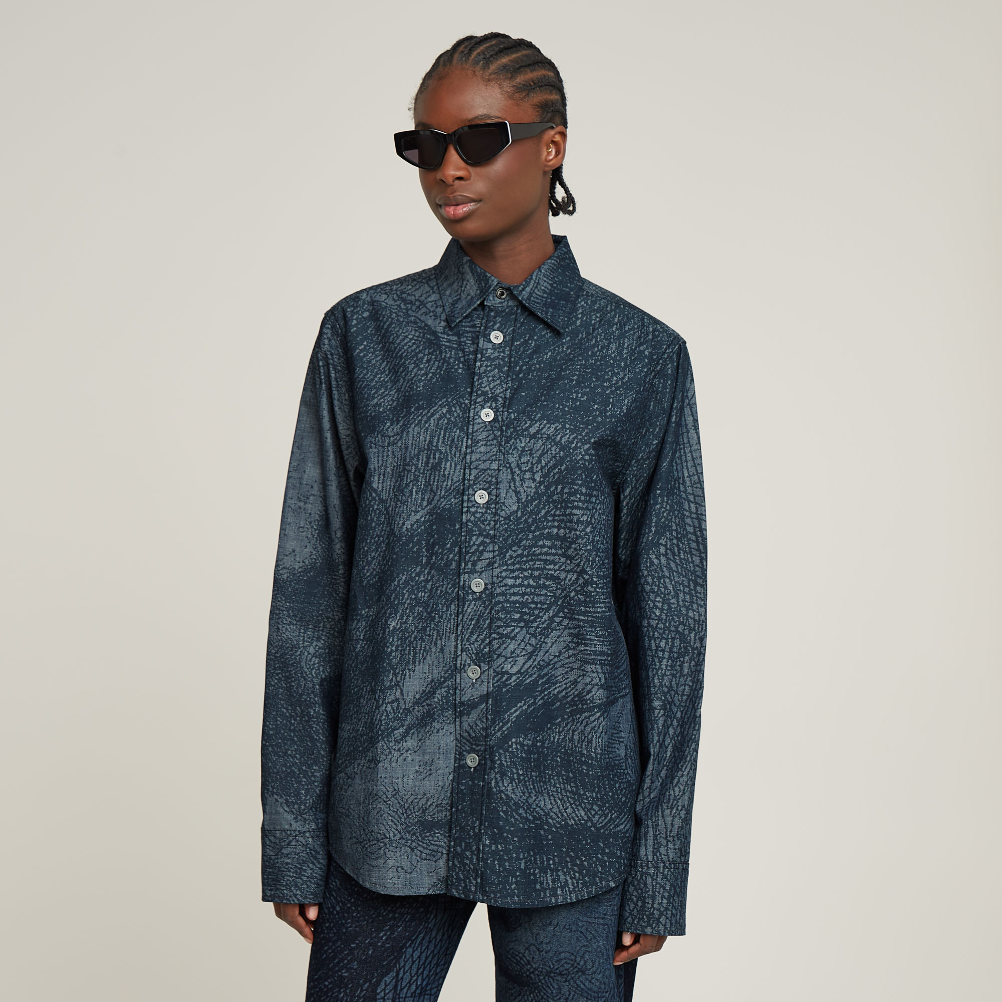 G-Star RAW Rembrandt Unisex Denim Shirt - Meerkleurig - Heren