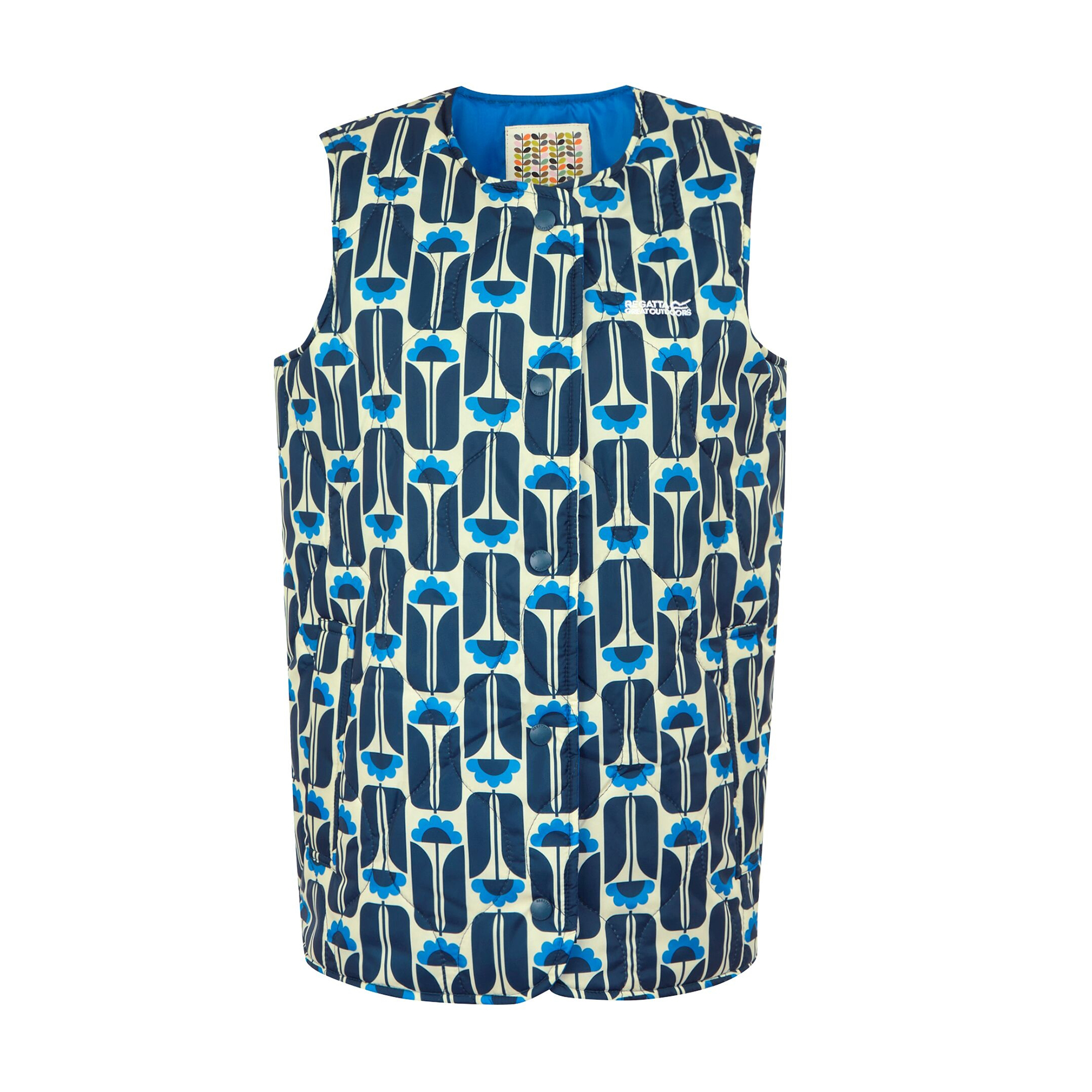 Regatta Dames orla kiely lang gewatteerd bloemen gilet