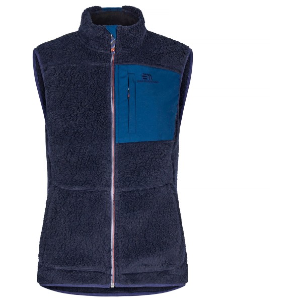 Elevenate  Women's Glacier Pile Vest - Fleecebodywarmer, blauw