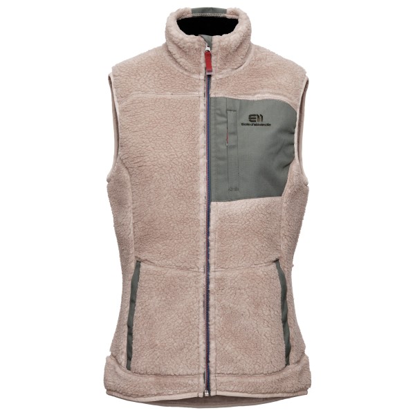 Elevenate  Women's Glacier Pile Vest - Fleecebodywarmer, bruin