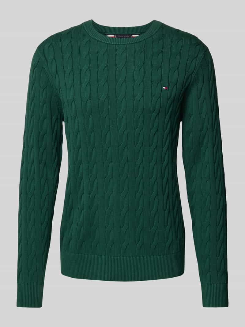 Tommy Hilfiger Gebreide pullover met kabelpatroon