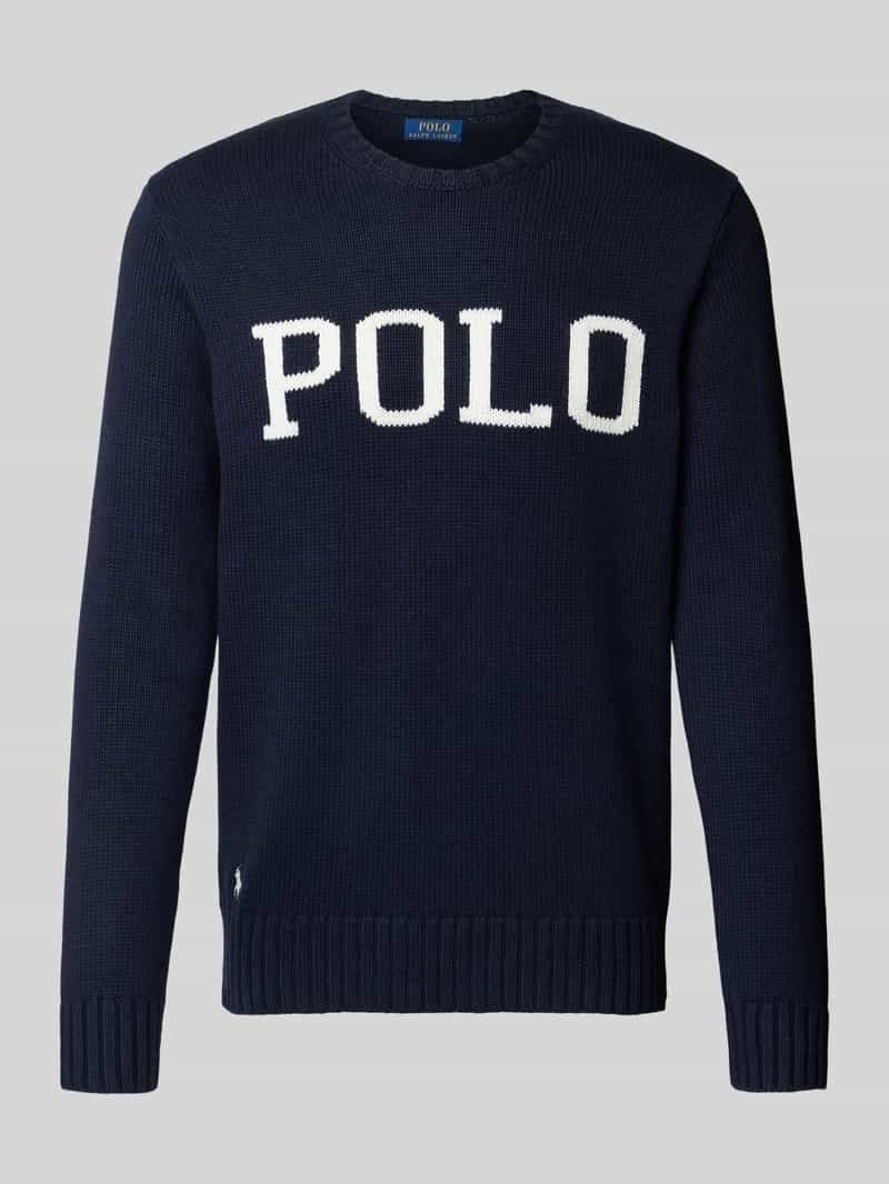 Polo Ralph Lauren Gebreide pullover met labelstitching