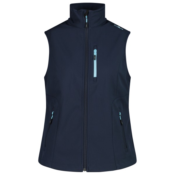 CMP  Women's Vest Softshell - Softshellbodywarmer, blauw