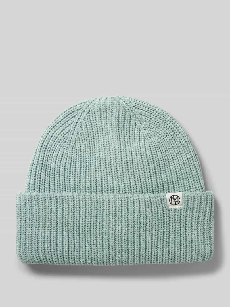 MSCH Copenhagen Beanie met logopatch, model 'Galline Rachelle'