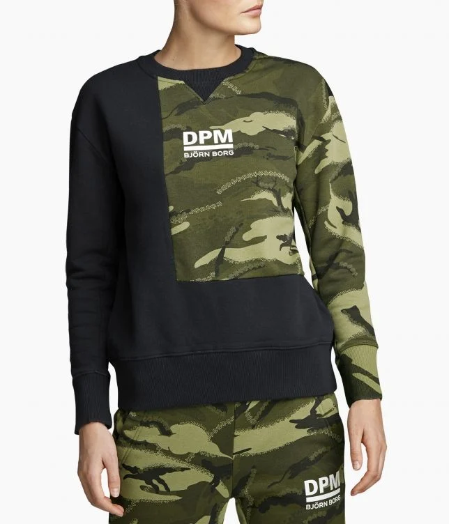 Björn Borg Dames crewneck dpm