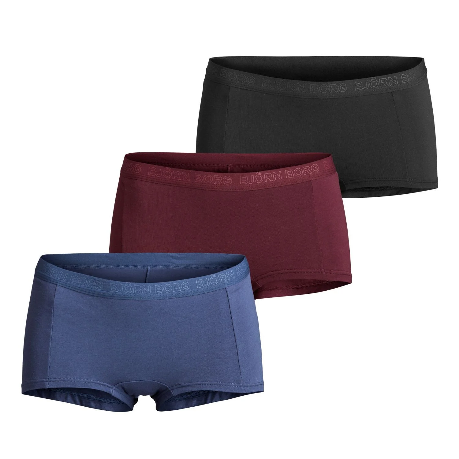 Björn Borg Dames minishorts 3p solids