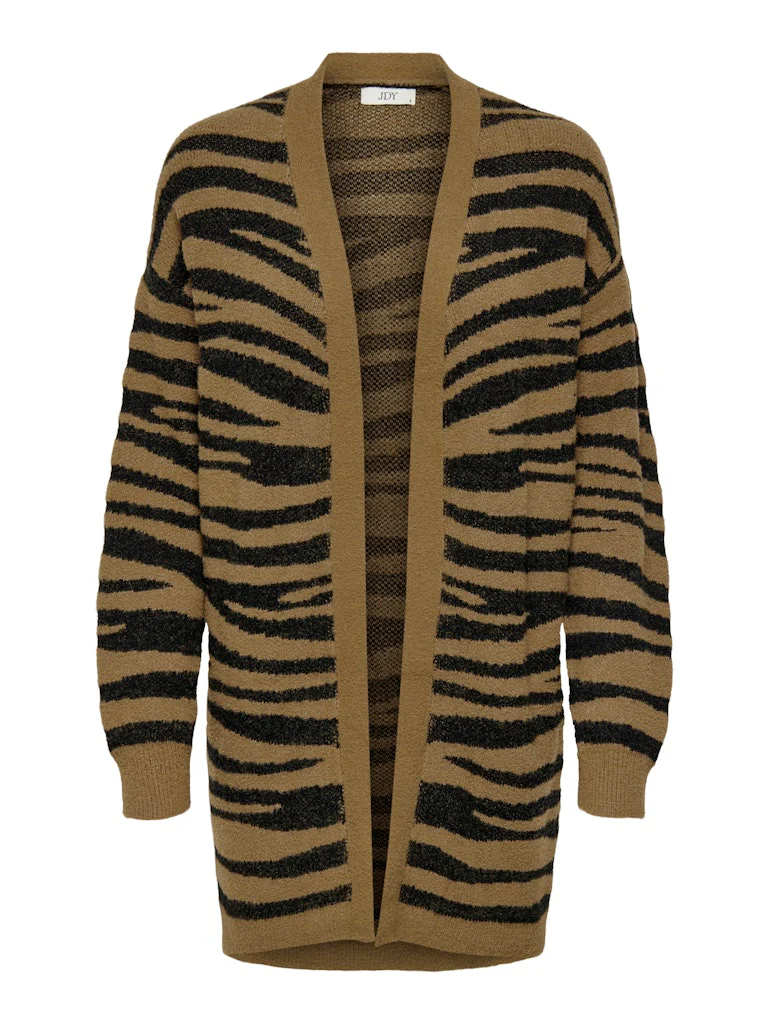 Jacqueline de Yong Lorraine animal l/s long cardigan