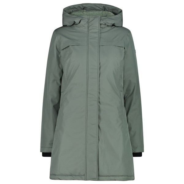 CMP  Women's Parka Fix Hood - Parka, olijfgroen