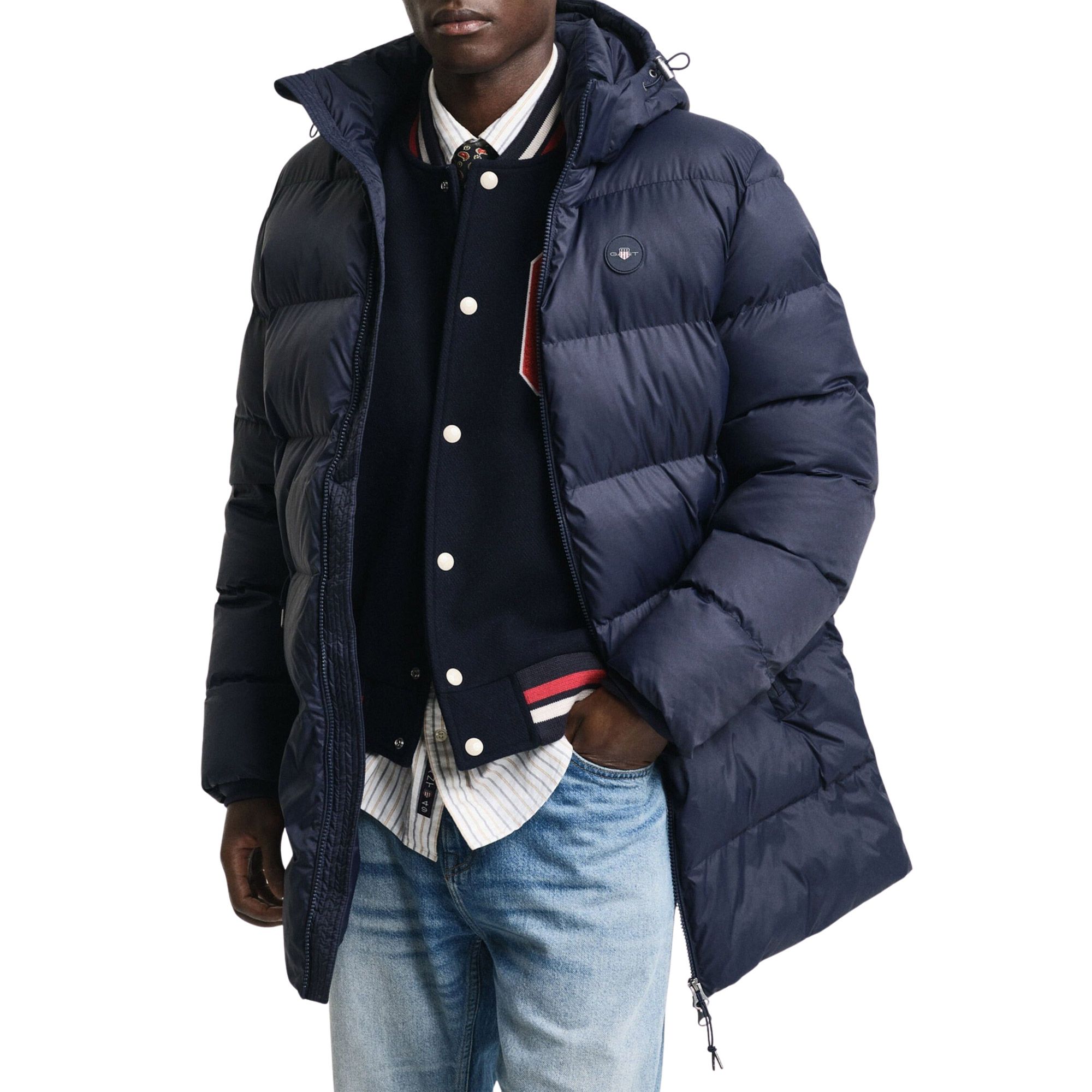 Gant Active Cloud Mid Puffer Winterjas Heren