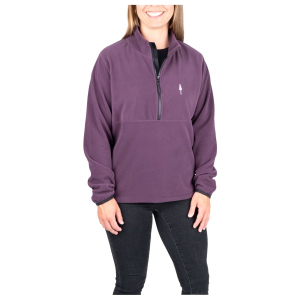 NIKIN  Women's Treefleece Quarter Zip - Fleecetrui, purper