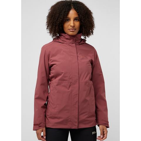 Jack Wolfskin Functioneel 3-in-1-jack ROTWAND 3IN1 JKT W