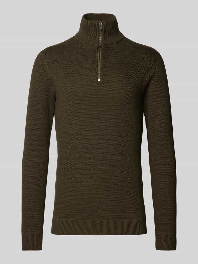 Jack & Jones Premium Gebreide pullover met opstaande kraag, model 'BLUCHRISTER'