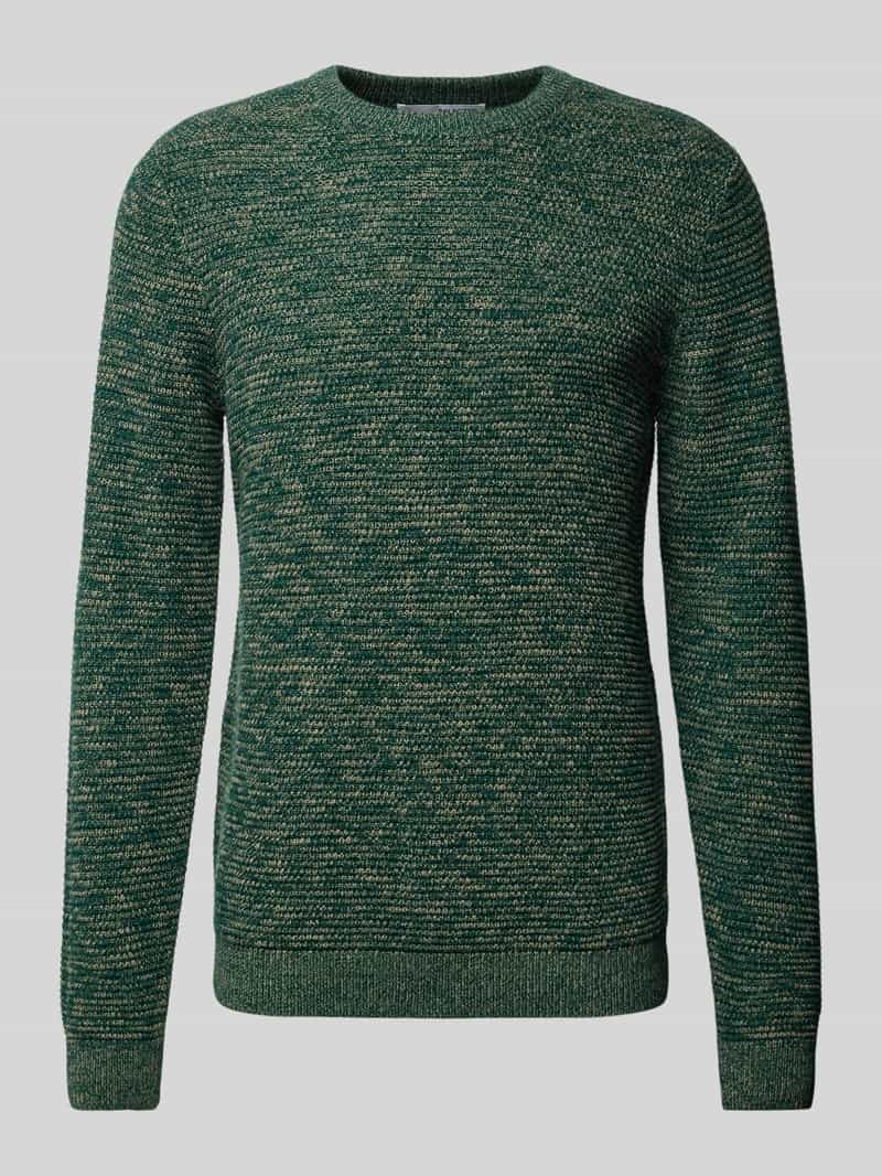 Selected Homme Gebreide pullover met ronde hals, model 'NEWVINCEBUBBL'