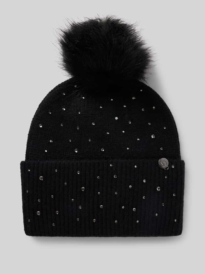 Guess Beanie met siersteentjes