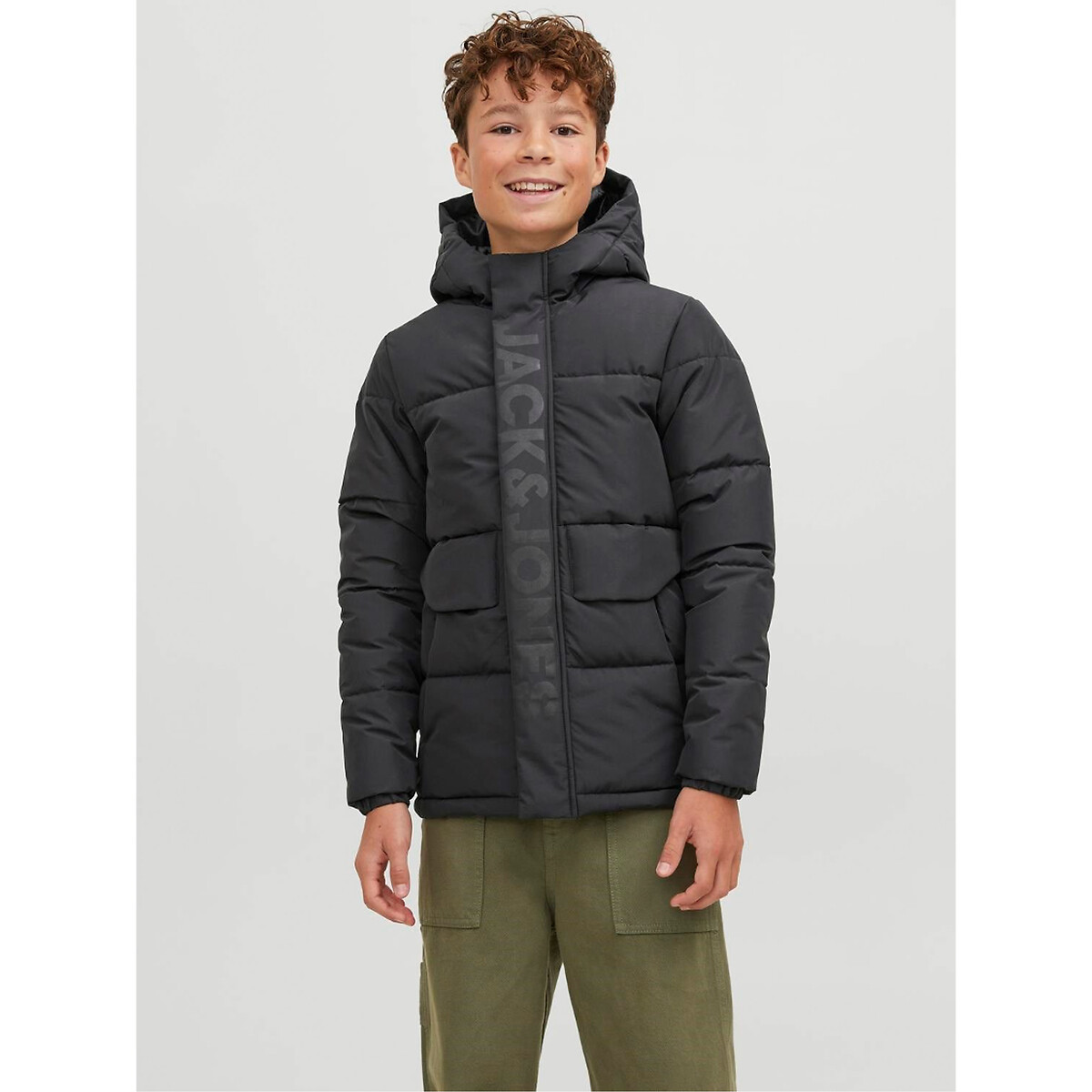 JACK&JONES JUNIOR Donsjas met kap