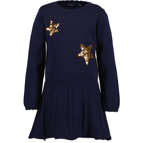 Blue Seven Gebreide jurk  Meisjes Breijurk KIDS GIRLS FESTIVE (1-delig)