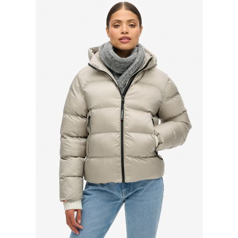 Superdry Gewatteerde jas HOODED LUXE SPORTS PUFFER