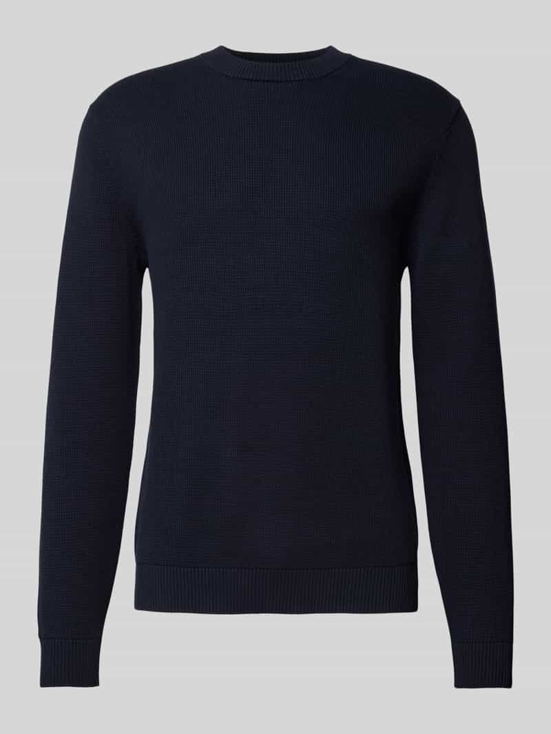 Selected Homme Gebreide pullover met ribboorden, model 'DANE'