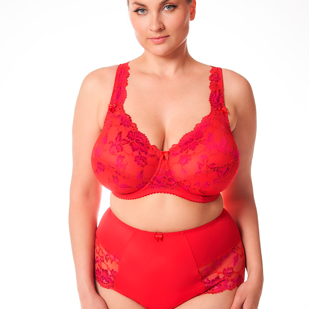 Plaisir Beate Luxury Full Lace BH met beugel, rood