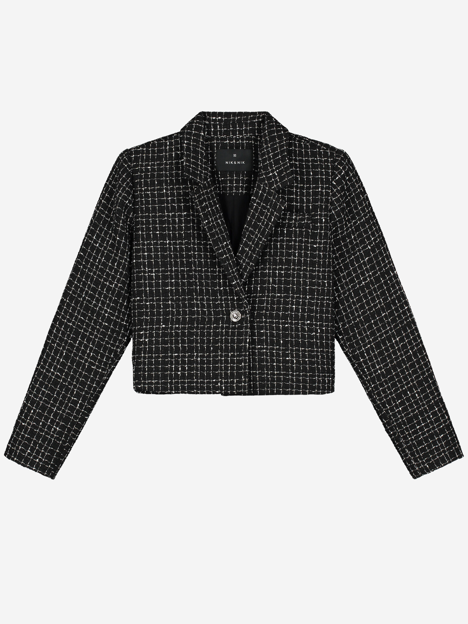 Nik&Nik Meisjes blazer - Tasmin - Zwart