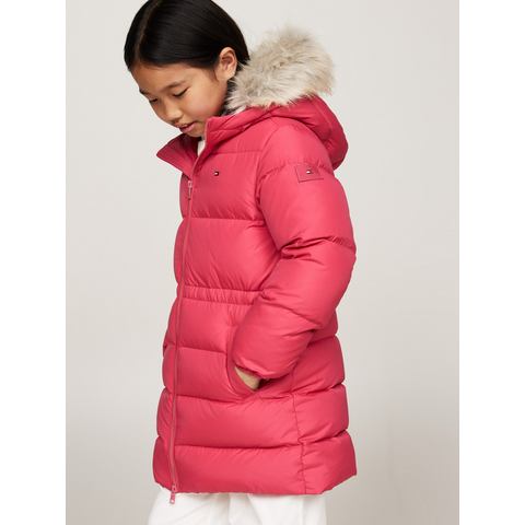 Tommy Hilfiger Gewatteerde jas LONG WAISTED DOWN JACKET