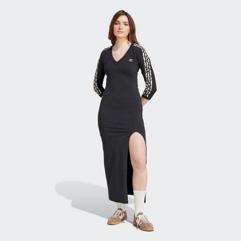 Adidas Originals Shirtjurk LEO MAXI DRESS (1-delig)