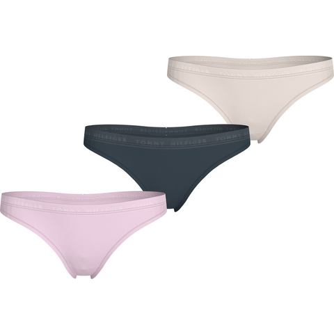 Tommy Hilfiger Underwear Slip 3P THONG (EXT SIZES) (3 stuks)