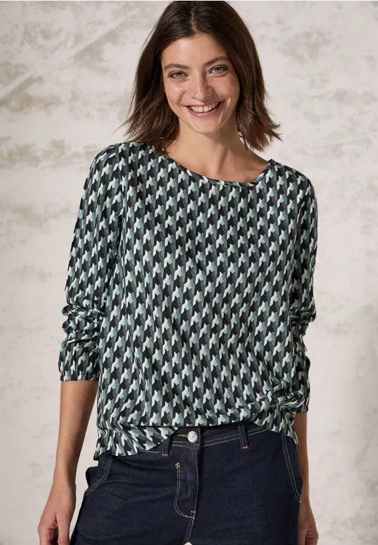 Cecil Blouse met grafische print