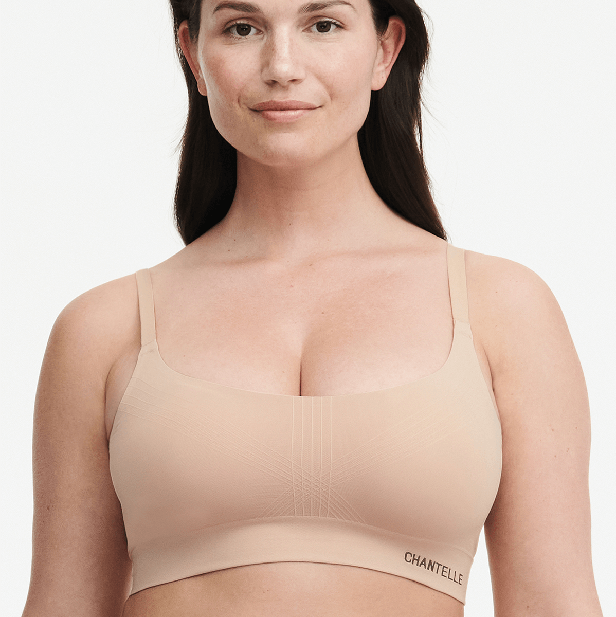 Chantelle Smooth Comfort Support BH zonder beugel, nude