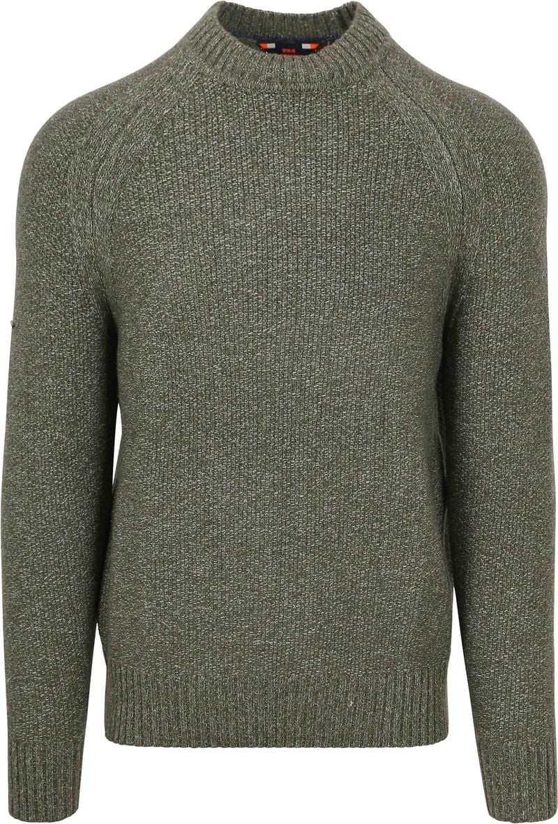 Superdry Pullover Donkergroen