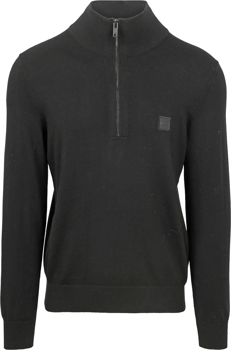 Boss Kanobix Half Zip Trui Zwart